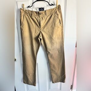 AMERICAN EAGLE OUTFITTERS Original Straight Men’s Chino Pants Khaki 32x32